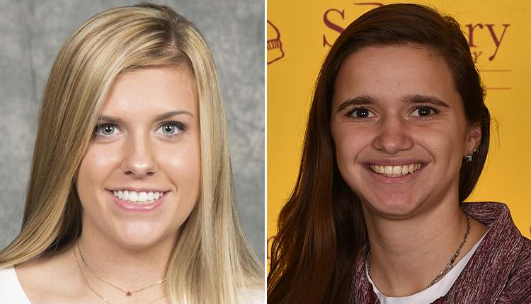 Christopher Newport Freshman Catherine Leighty and Salisbury Senior Gianna Falcone Receive CAC Women's Lacrosse Weekly Accolades