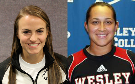 York's Jordan Snook And Wesley's Sydney Kahan Picked As CAC Women's Soccer Weekly Honorees