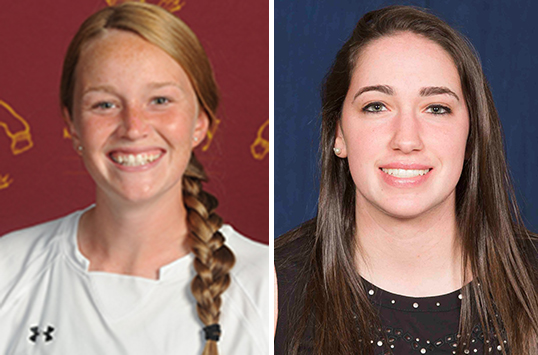 Salisbury Junior Victoria Luc and Christopher Newport Sophomore Sam Rabinek Earn CAC Women's Soccer Player of the Week Awards
