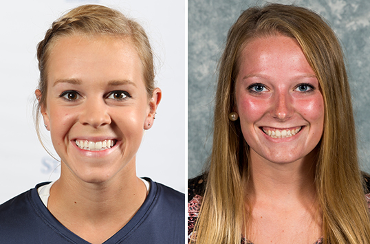St. Mary's Senior Gillian Sawyer and Christopher Newport Freshman Keiley McCarthy Earn CAC Women's Soccer Weekly Awards