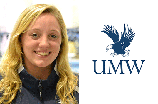 Mary Washington Senior Amber Kerico Claims CAC Women's Swimming Weekly Award