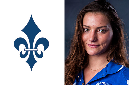 Marymount Senior Casey Thomas Selected as CAC Women's Swimming Athlete of the Week