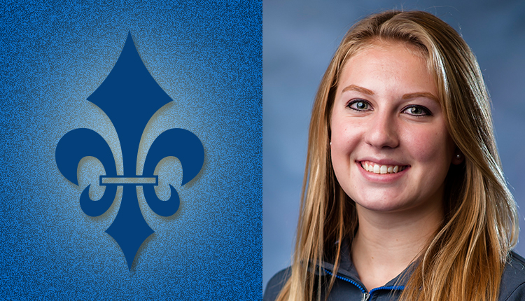 Marymount Freshman Hayley Elizondo Named CAC Women's Swimming Athlete of the Week