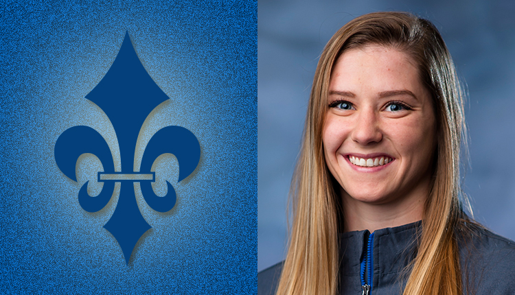 Marymount Junior Morgan Alston Named CAC Women's Swimming Athlete of the Week