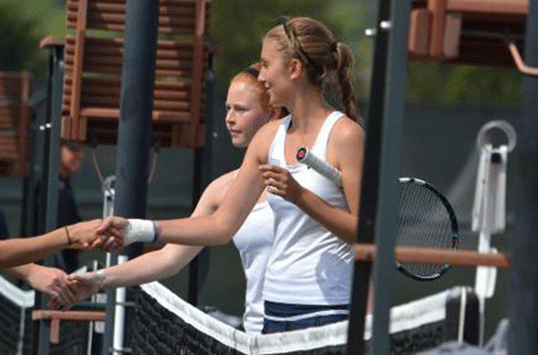 Mary Washington's Harris and Raulston Fall in NCAA Doubles Quarterfinals