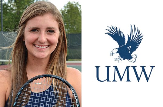 Mary Washington Senior Lindsay Raulston Earns CAC Women's Tennis Player of the Week