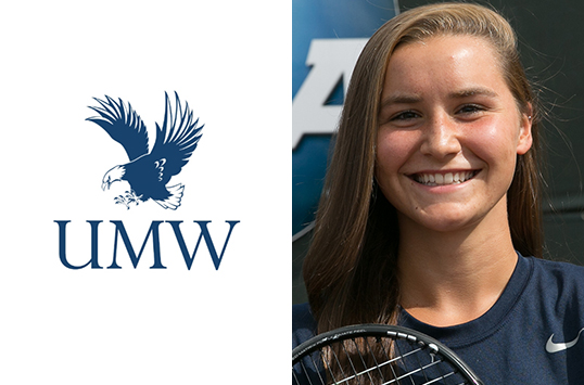 Mary Washington Freshman Kait Brogan Selected as CAC Women's Tennis Player of the Week