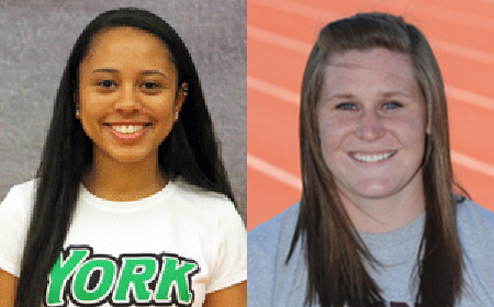 York's Bria Jones And Salisbury's Chelsea Tavik Capture CAC Women's Track & Field Weekly Awards