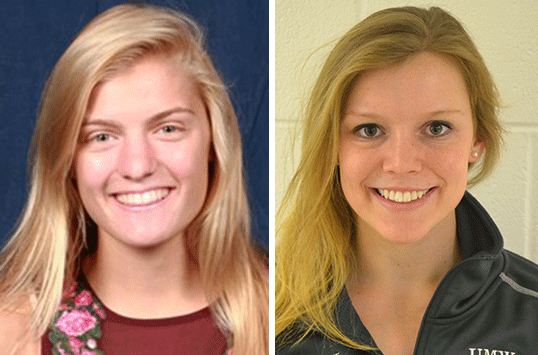 Christopher Newport Freshman Logan Harrington and Mary Washington Junior Cheyenne Falls Receive CAC Women's Track & Field Weekly Honors