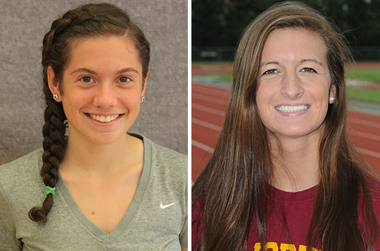 York Senior Jess Miller and Salisbury Sophomore Meghan McGowan Secure CAC Women's Track & Field Weekly Awards