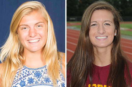 Christopher Newport Sophomore Logan Harrington and Salisbury Sophomore Meghan McGowan Earn CAC Women's Track & Field Weekly Awards