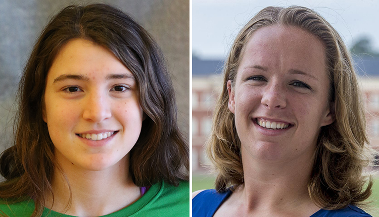 York Sophomore Jess Delviscio and Christopher Newport Senior Briana Sutton Claim Women's Track & Field Weekly Recognition