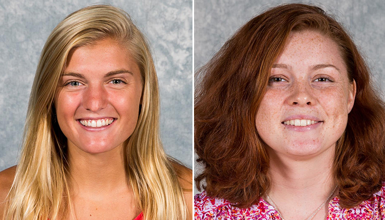 Christopher Newport Senior Logan Harrington and Junior Hannah Shoemaker Sweep CAC Women's Track & Field Weekly Accolades