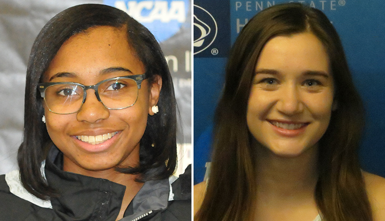 Frostburg State Senior Kayla Truesdel and Penn State Harrisburg Freshman Sarah Lehman Honored as CAC Women's Track & Field Athletes of the Week