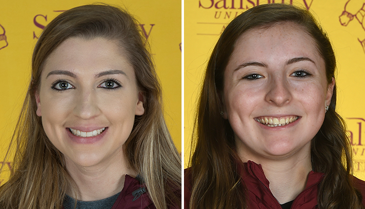 Salisbury Freshman Kate Sigman and Sophomore Kyleigh Dumas Sweep CAC Women's Track & Field Weekly Awards