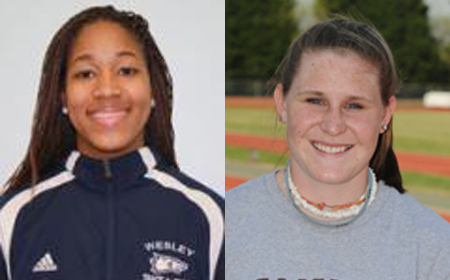 Wesley's Twila McCrea And Salisbury's Chelsea Tavik Named Women's Track & Field Award Winners