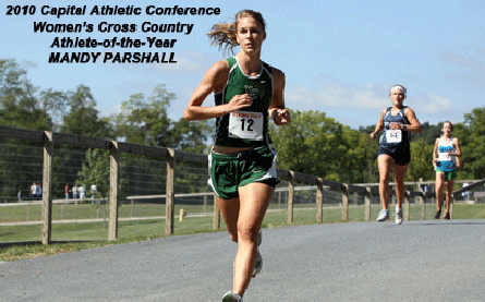 Newcomers Mandy Parshall Of York And Jessica Daley Of Marymount Lead 2010 All-CAC Women's Cross Country Squad