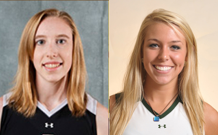 Stevenson's Gieselman, Isenberg Lead CAC Group On 2011 ECAC South Volleyball Team