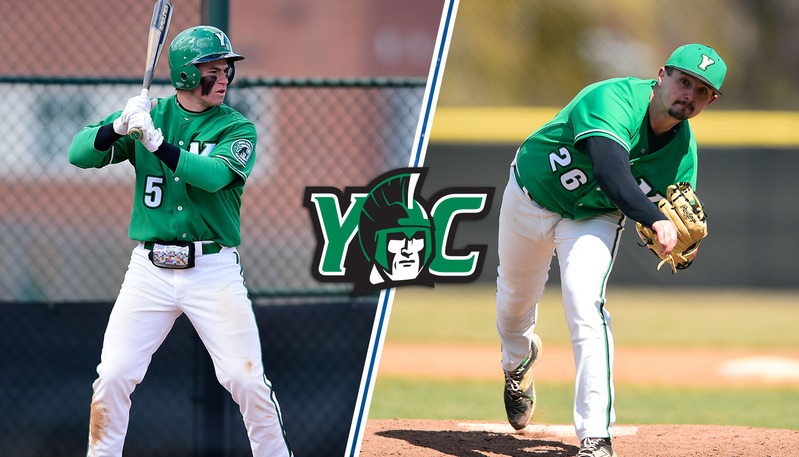 York's Will Grega & Austin Denlinger Sweep CAC Baseball Player of the Week Honors