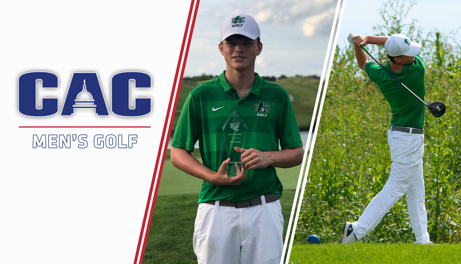 York's Riley Rohlfs Garners CAC Men's Golfer of the Week Accolades