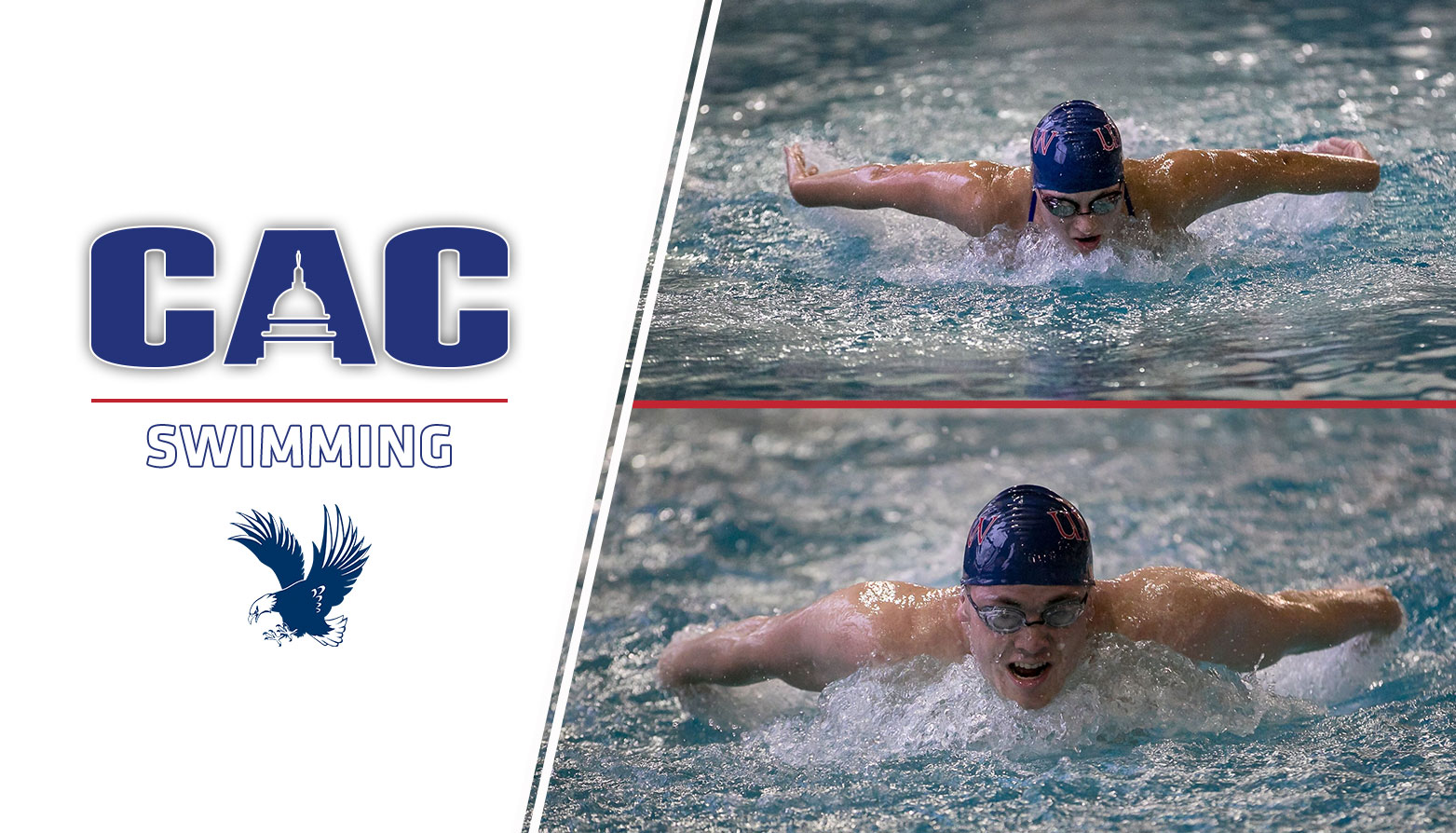 Mary Washington's Carpenter &amp; Whitesell Sweep CAC Swimmer of the Week Awards