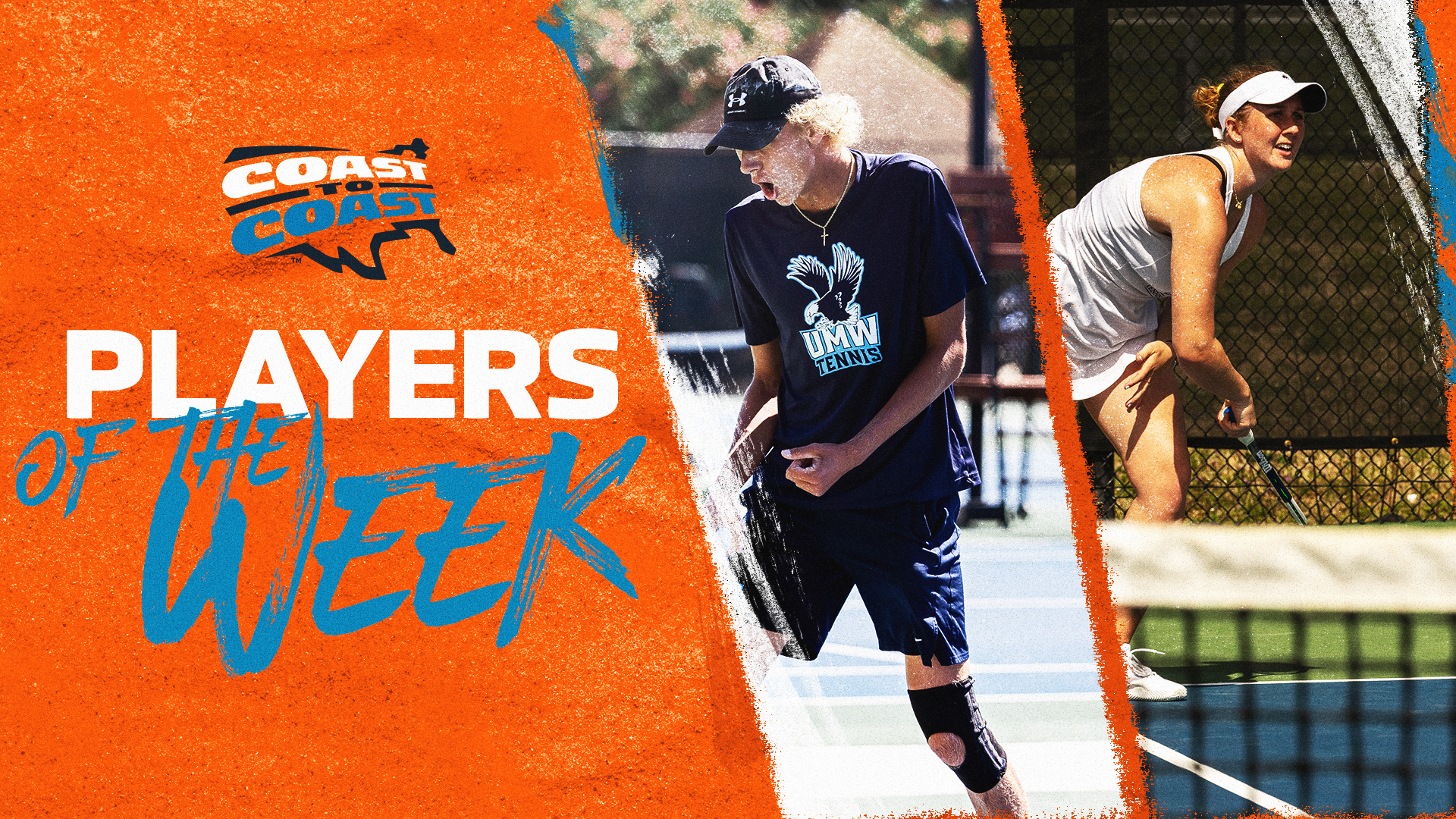 UMW&rsquo;s Riordan, SU&rsquo;s Whiteside Named C2C Tennis Players of the Week