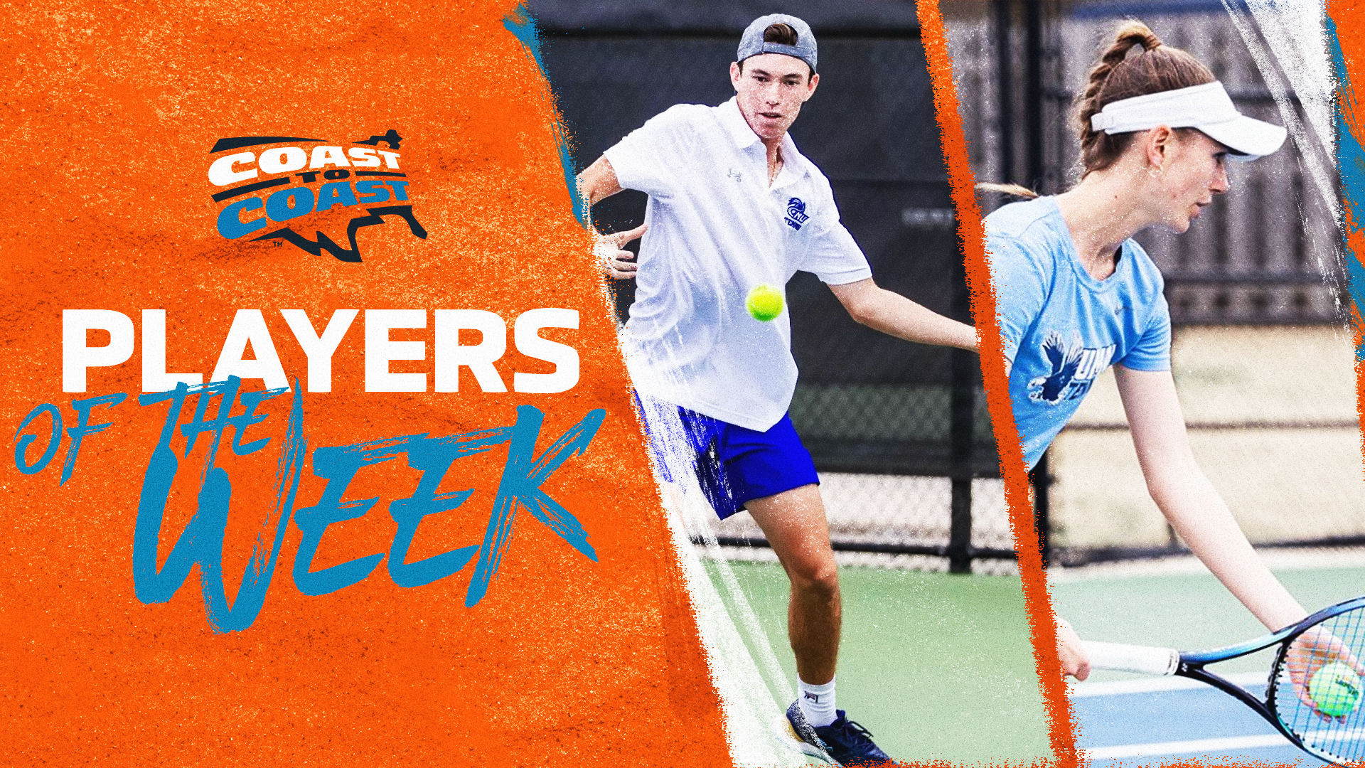 CNU&rsquo;s Russell, UMW&rsquo;s Felts Seize C2C Tennis Player of the Week Laurels