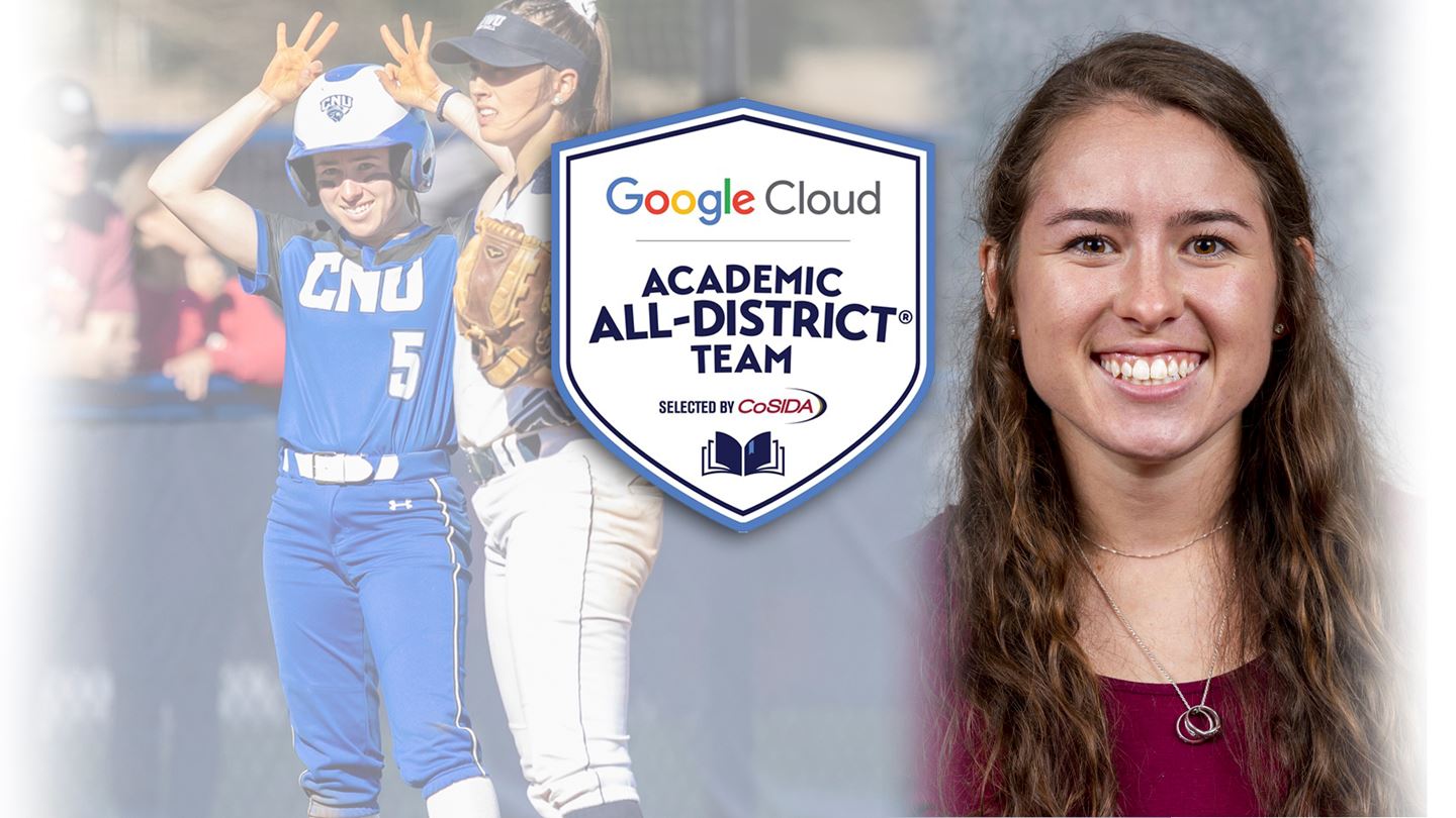 CNU's Grace Wild Named to CoSIDA Academic All-District Softball Team