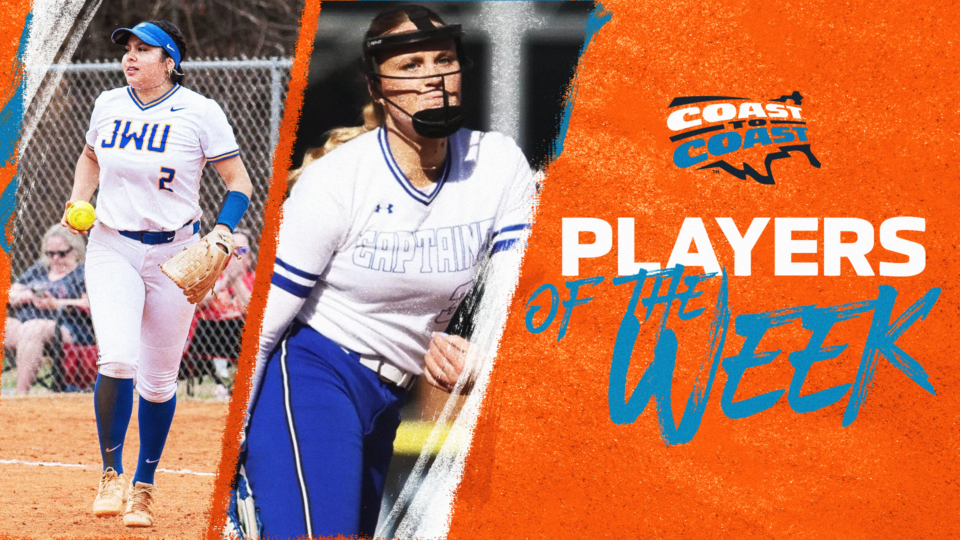 JWU&rsquo;s Tellez-Martinez, CNU&rsquo;s Sparger Claim C2C Softball Weekly Awards