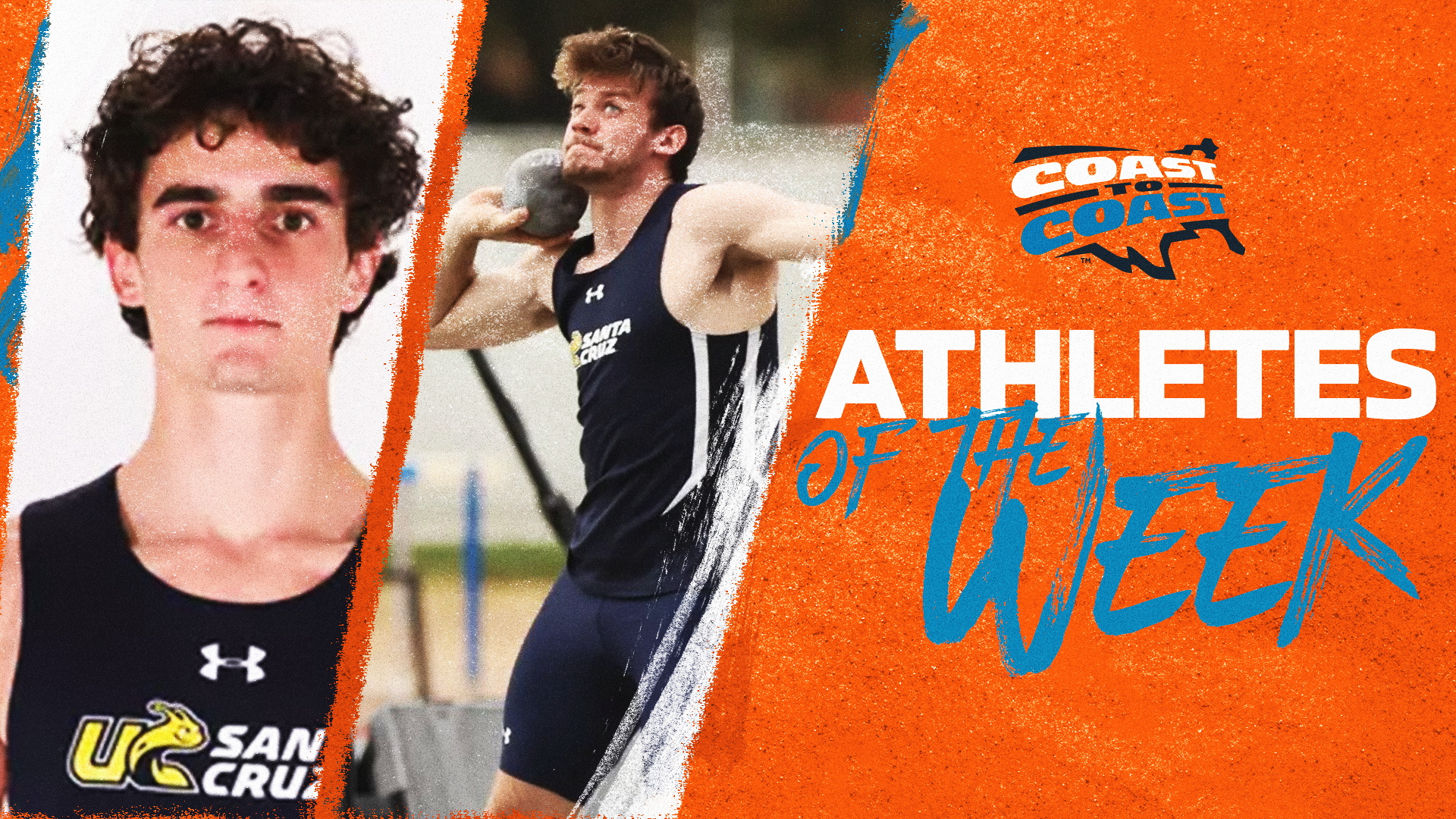UCSC&rsquo;s Gainant, Hofstetter Sweep C2C Men's Track and Field Athlete of the Week Recognition