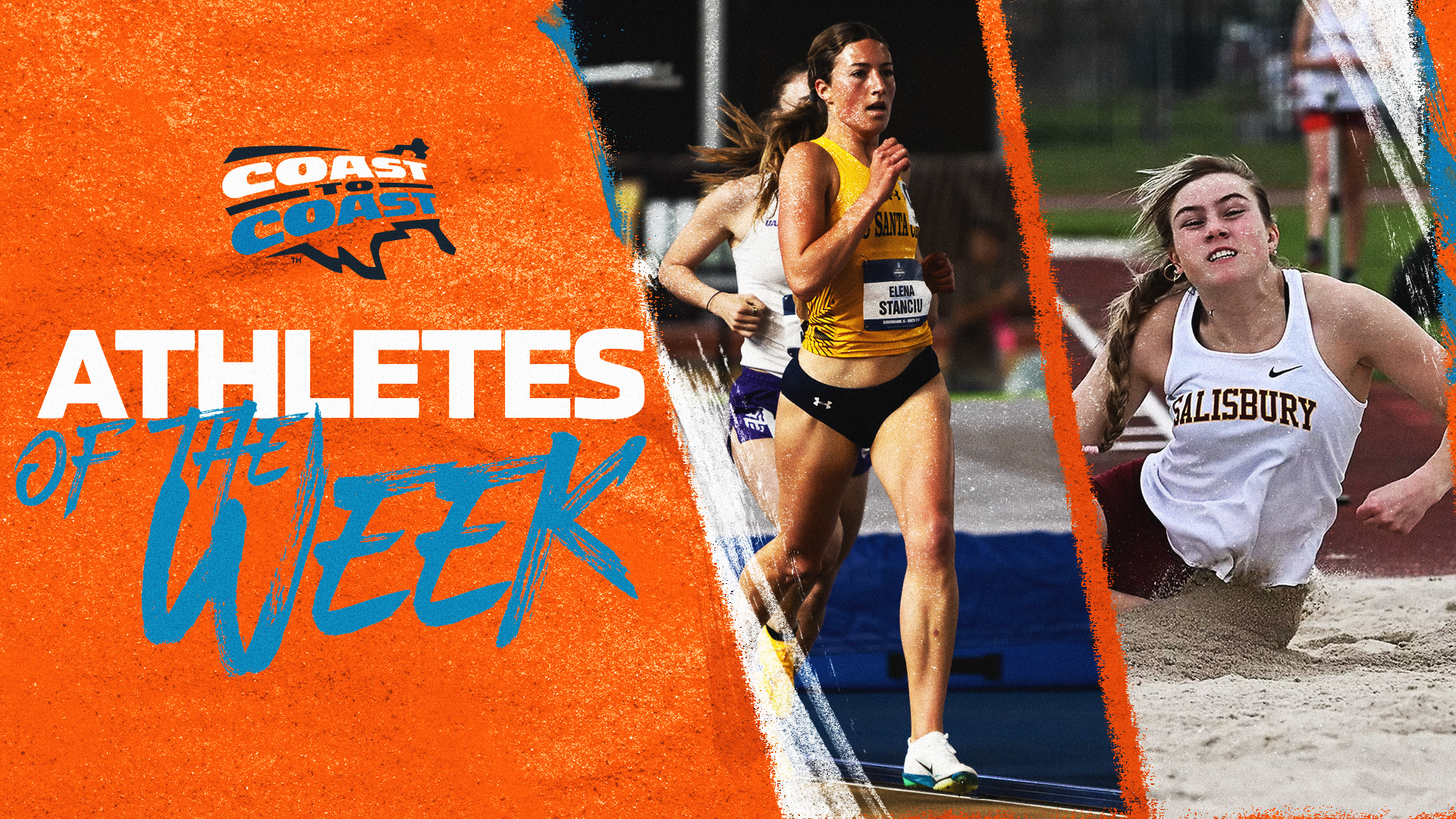 UCSC's Stanciu, SU&rsquo;s Haack Named C2C Women's Track and Field Athletes of the Week