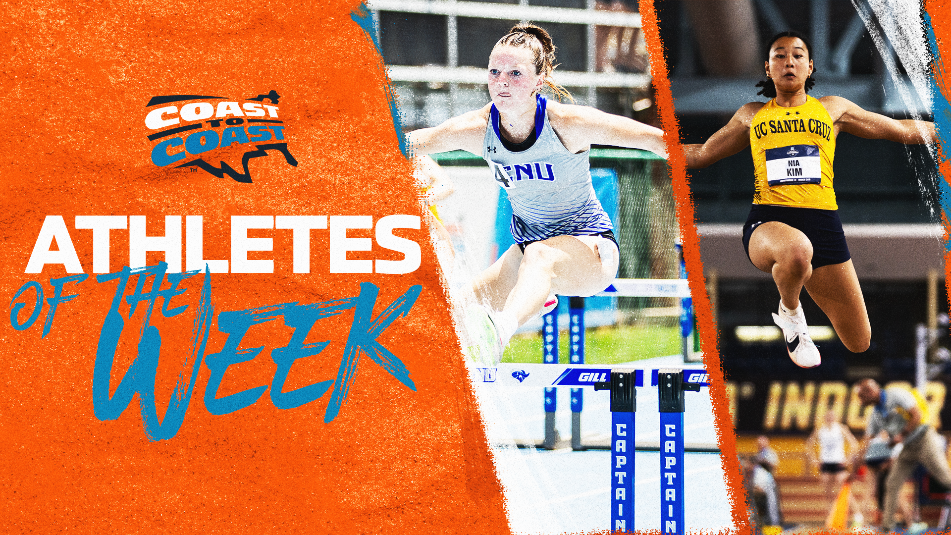 CNU's Nuckols, UCSC's Kim Receive C2C Women's Track Weekly Honors