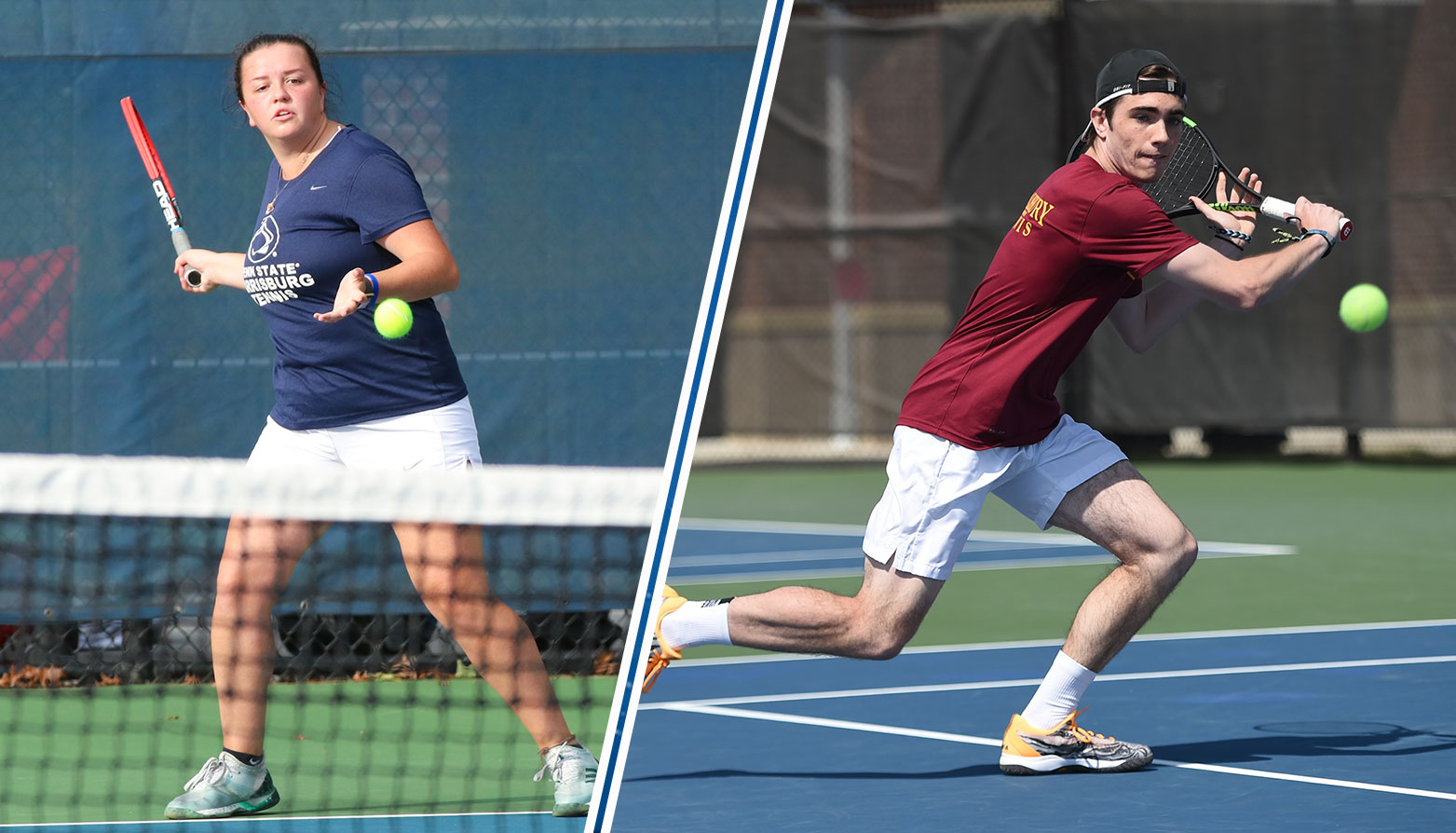Salisbury's Alec Angradi & Penn State Harrisburg's Sydney Nye Garner CAC Tennis Player of the Week Honors