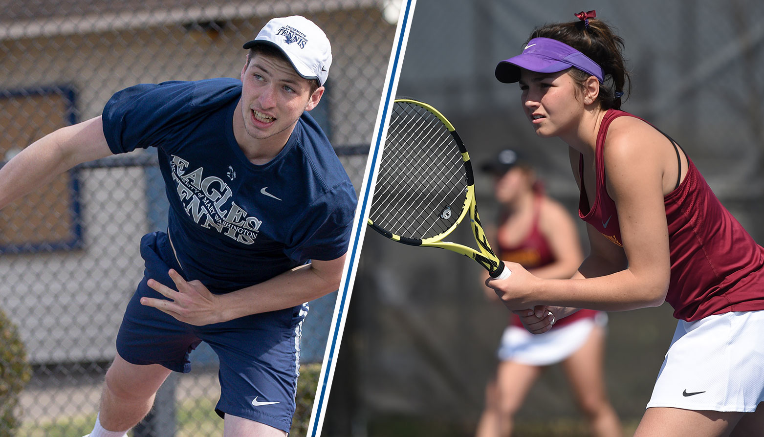 Salisbury's Annika Kezman & Mary Washington's Moses Hutchison Garner CAC Tennis Player of the Week Honors